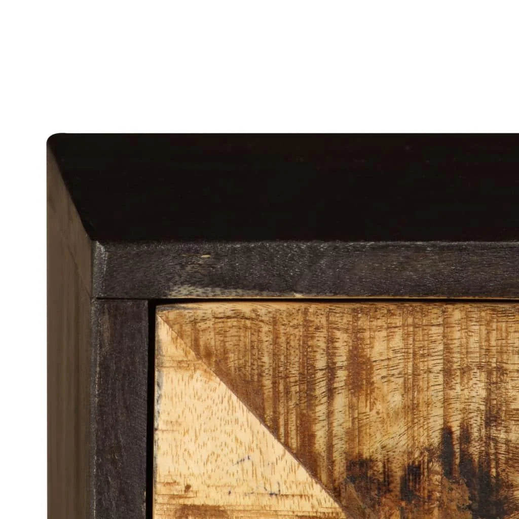 Buffet credenza mobiletto consolle mobile contenitore legno massello di mango 85 cm 4402276