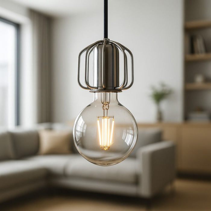 Lampada Da Soffitto Singola Loft Chrom APP594-1CP