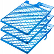 Griglia per pittura grande KADAX 280x390 mm per rullo da 25 cm, 3 pezzi con supporto per secchio