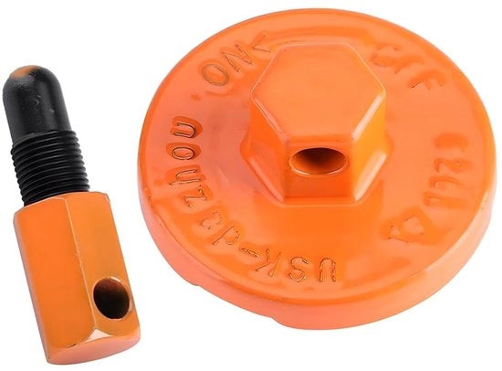 Kit di attrezzi universale per smontaggio di cinghie - Materiale: alluminio/ABS/PP - Lunghezza: 6,2 cm - Peso: 300 g - Materiali di alta qualità