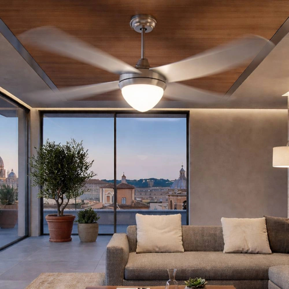 Ventilatore da soffitto decorativo zephir con telecomando