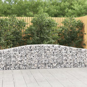 Cesti Gabbioni ad Arco 25 pz 400x30x60/80 cm Ferro Zincatocod mxl 76029