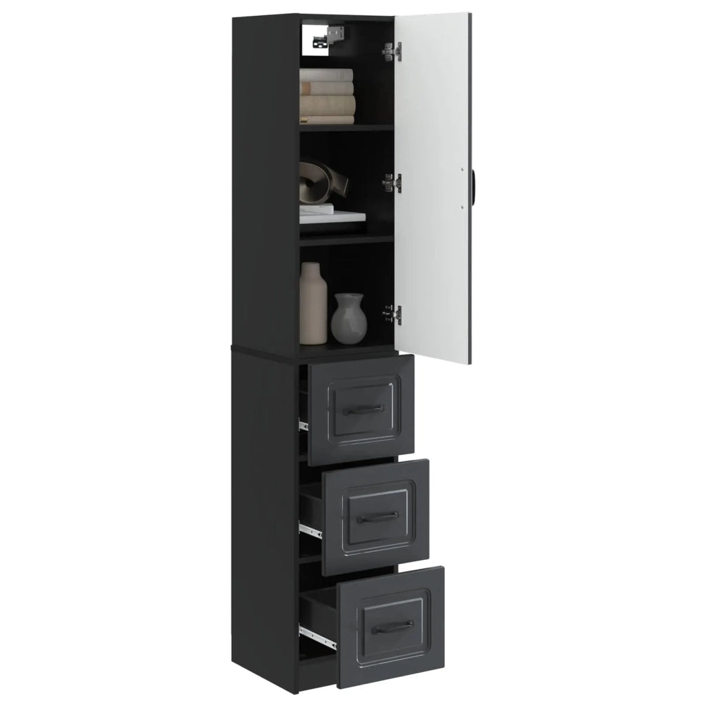 Set di armadi 2 pcs Nero 33 x 34,5 x 87 cm Legno ingegnerizzato 3416971