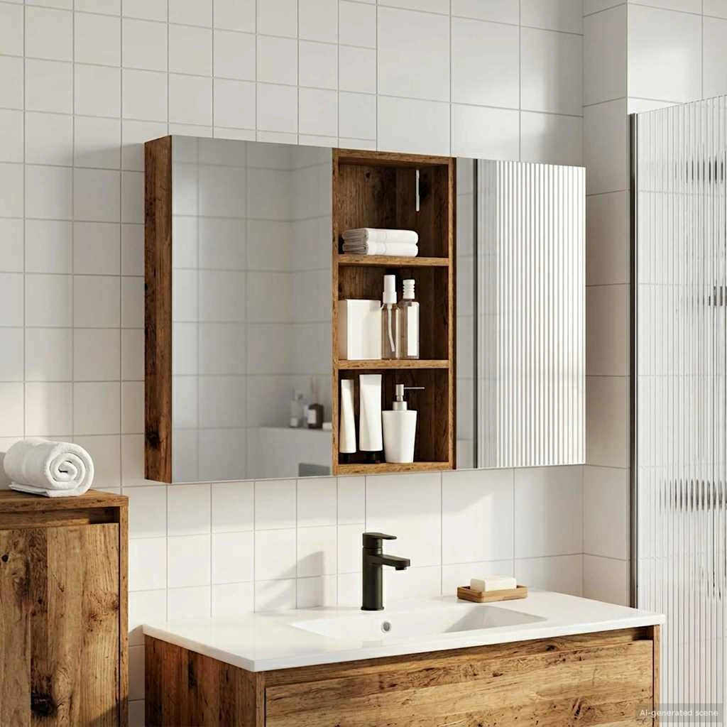 Set di Armadi da Bagno 3 pz 110 x 10,5 x 60,5 cm 3403718
