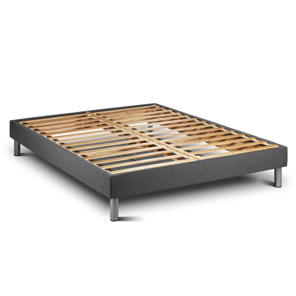 Pacchetto letto completo - Materasso 180x200cm + Box spring con doghe (in kit) + 2 cuscini + Piumino - Vitalpower Recover