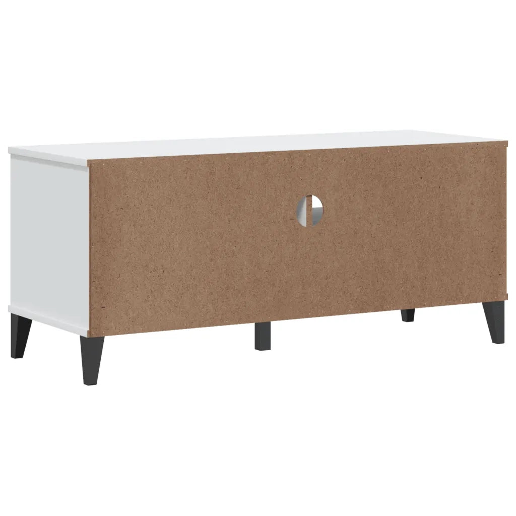 Mobile TV-Credenza per TV-Console TV VIKEN Bianco in Legno Multistrato