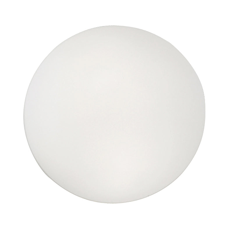 PERLA Plafoniera Applique in Vetro Soffiato Bianco LED 27W 2700K 55cm IP20 Dimmerabile - Rossini Group - Performance e Design
