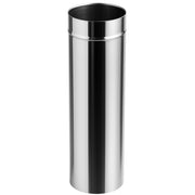 Tubo acciaio inox diametro 150 mm sp. 0,5 mm h. 1000 mm canna fumaria