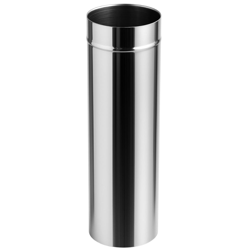 Tubo acciaio inox diametro 150 mm sp. 0,5 mm h. 1000 mm canna fumaria