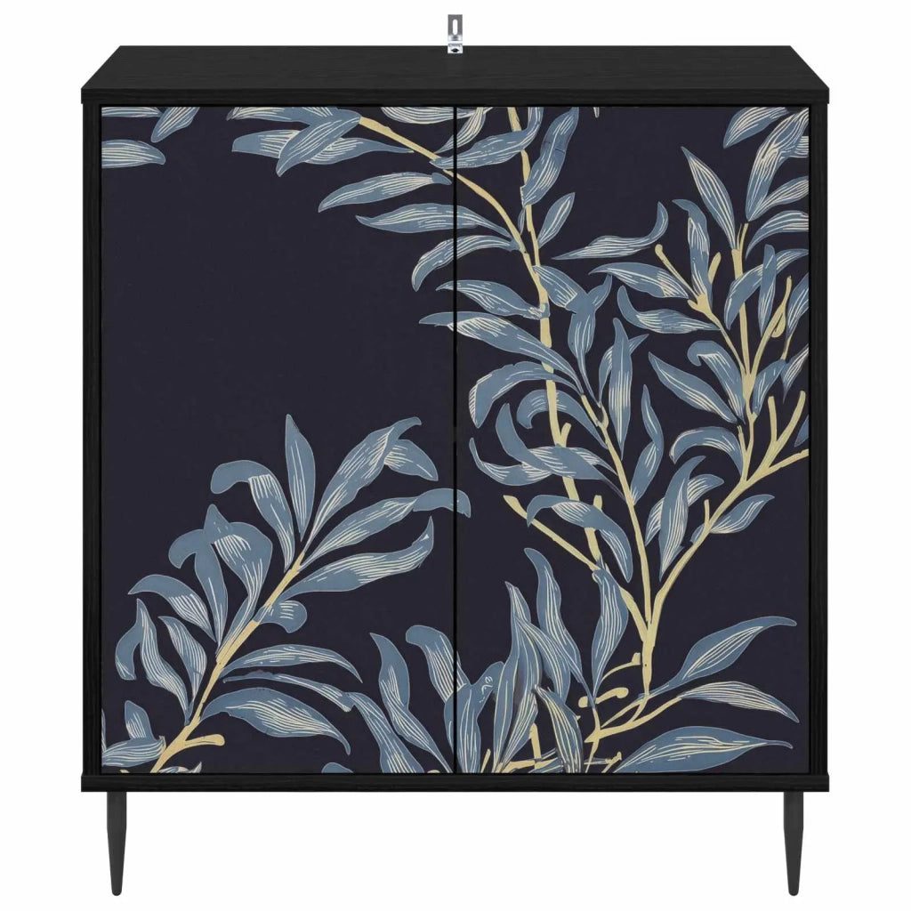 Credenza DOKKUM Rovere Nero 69 x 33 x 76 cm 8006937