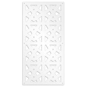 RAILING - Pannello in PVC traforato - Parasole Colore: bianco, Misura: 50x150 cm