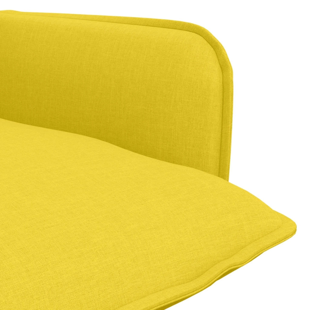 Poltrona Giallo Chiaro Tessuto 42047707