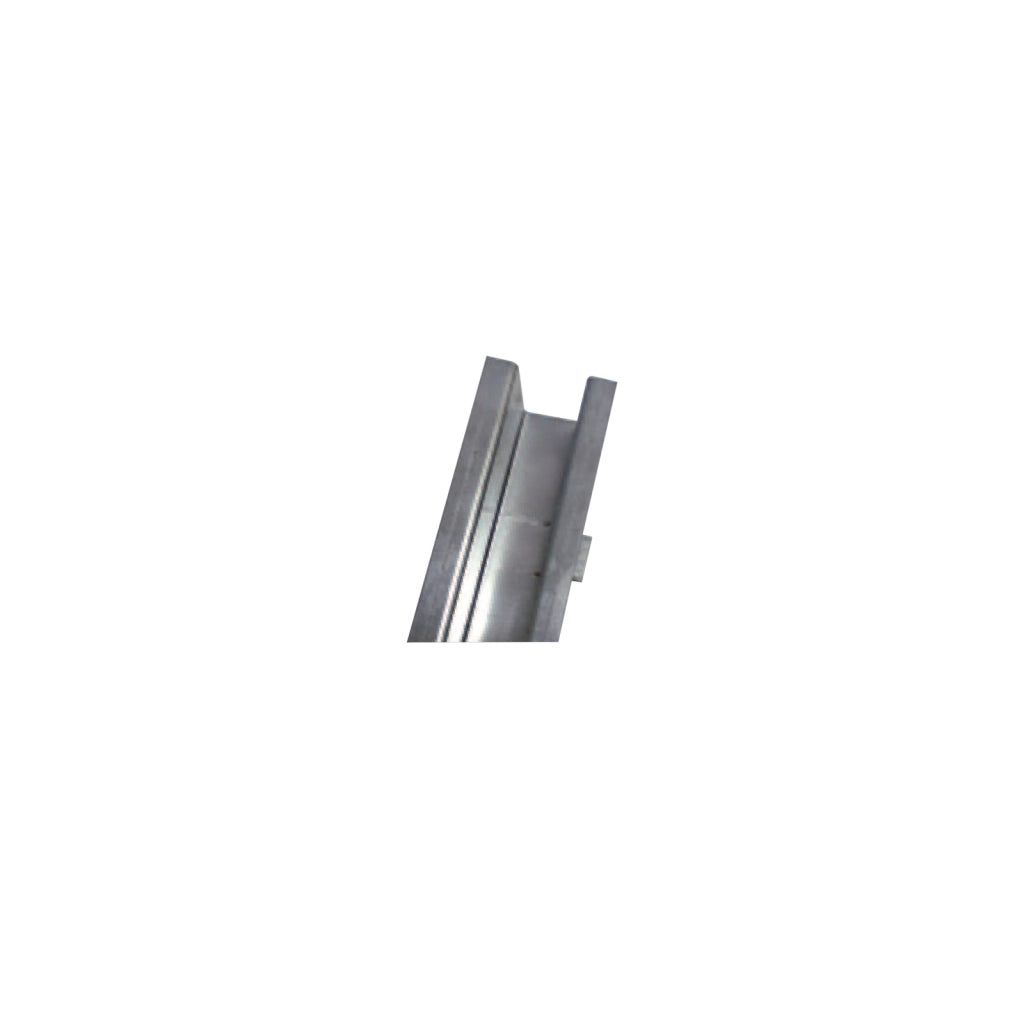 GUIDA DA INCASSO IN LAMIERA ZINCATA 2 MT VDS 64000409 AUTOMAZIONE AUTOMATISMI