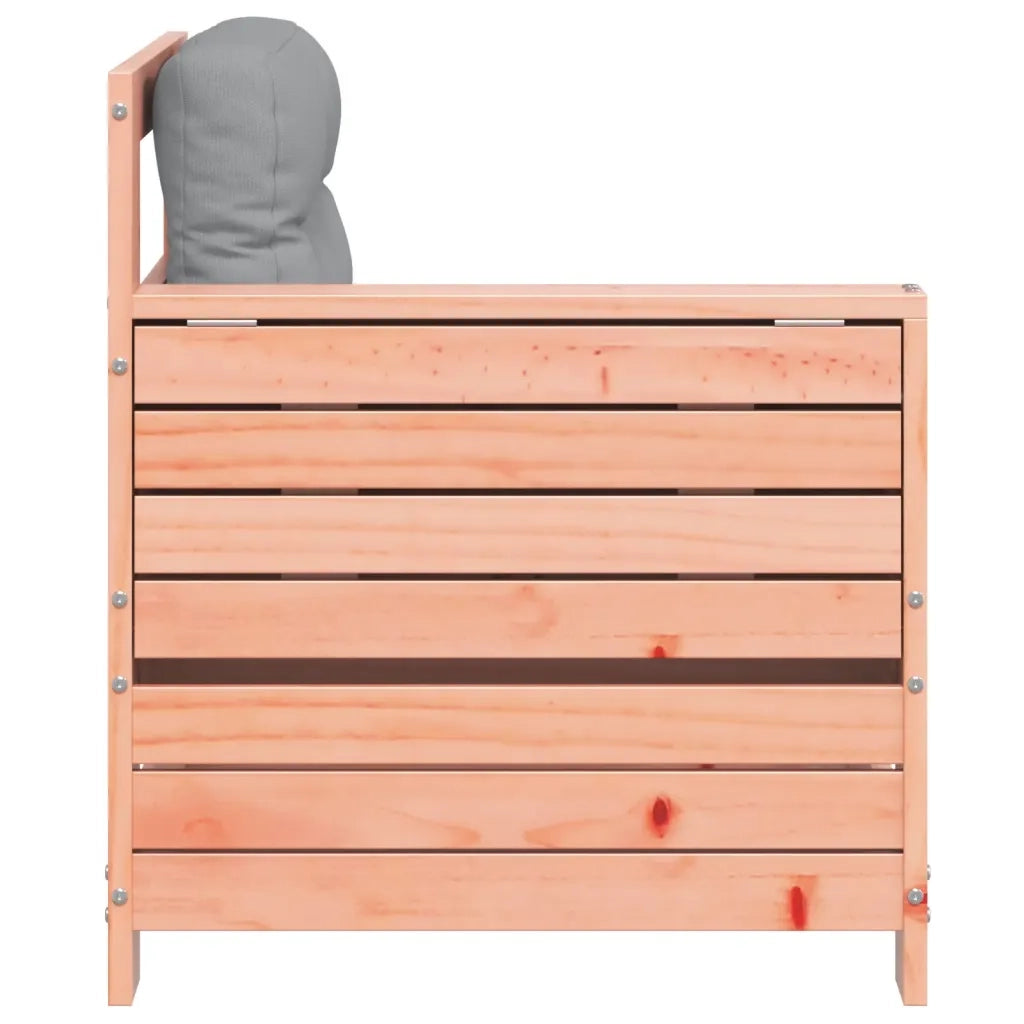 Divano da Giardino Senza Braccioli con Cuscino-Sofa da Giardino-Divano da esterno Massello Douglas 565839