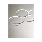 Lampadario a sospensione a led Pois-Silver