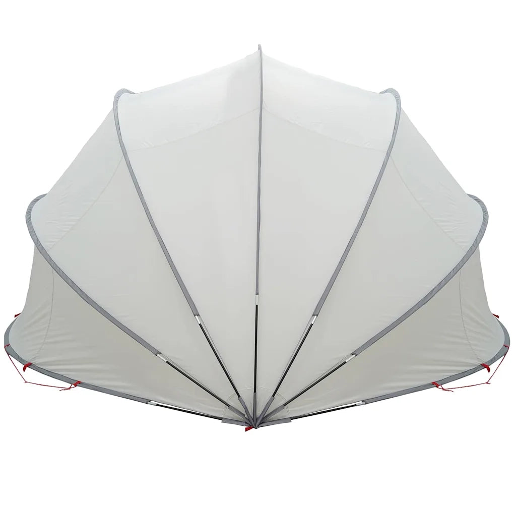 Dome Piscina Grigio e arancione 500 x 500 x 236 cm
