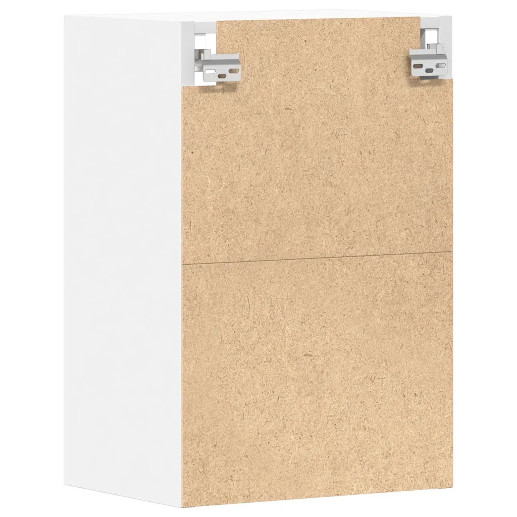 vidaXL Mobile Pensile “Riga” Bianco 40x29,5x60 cm