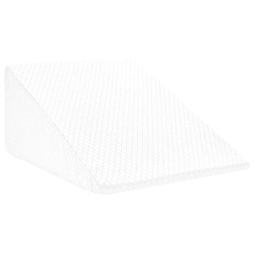 Cuscino per Gambe Bianco 60 x 50 x 30 cm Schiuma Memory CFW6612390
