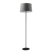 VIVIEN Piantana Nera con Paralume Conico Antracite E27 IP20 48cm - Lampada da Terra in Metallo Verniciato - Rossi Group