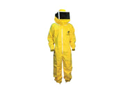 Art.234 Tuta apicoltura cotone 100% maschera quadrata staccabile S-XXXL - Giallo - M