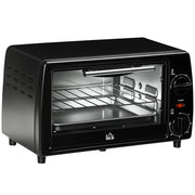 Fornetto Elettrico 10L 750W ¨C zephmum ¨C Nero 36.5x26x22 cm