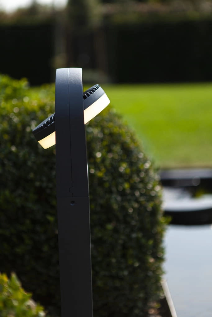 Paletto giardino LED 14W 3000K FELE Lutec antracite