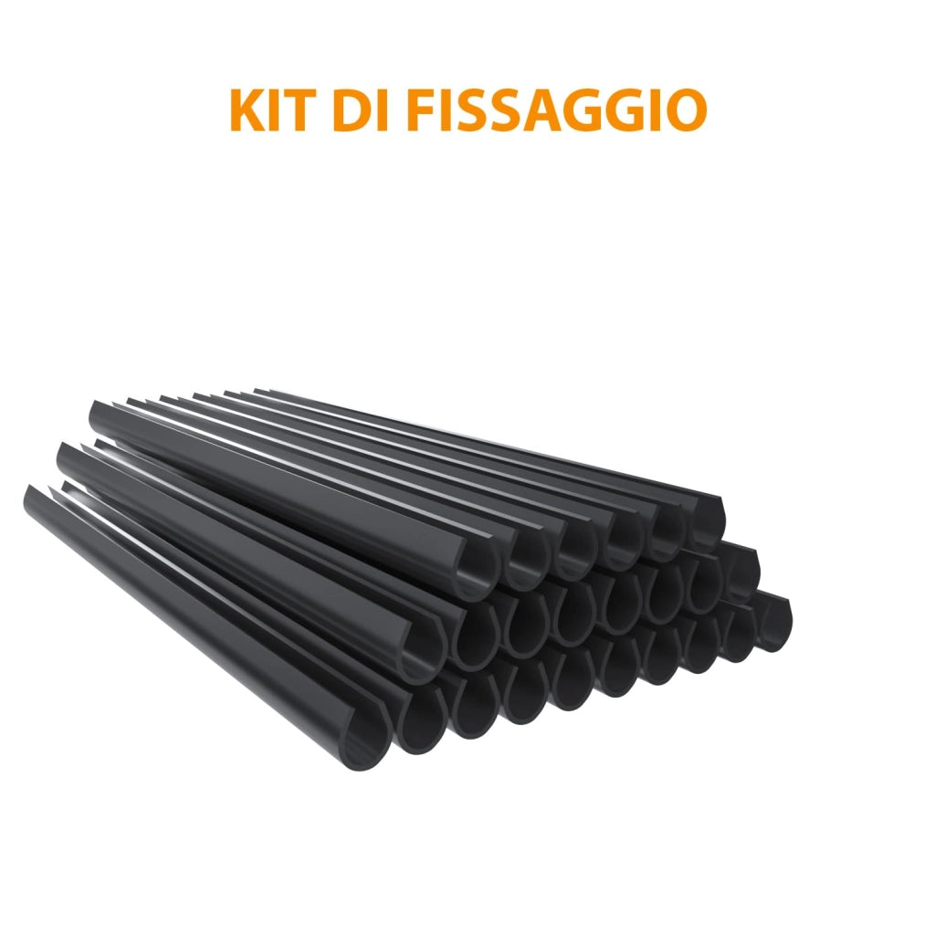 Schermo Privacy In PVC Per Recizioni A Doppia Sbarra Doppio Picchetto Rete Per Giardino Terrazzo 650 g/m² Resiste Alle Intemperie Vento 35 m x 19 cm Con Clip Di Fissaggio Grigio Scuro