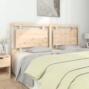 Testiera per Letto 185,5x4x100 cm in Legno Massello di Pino 817955