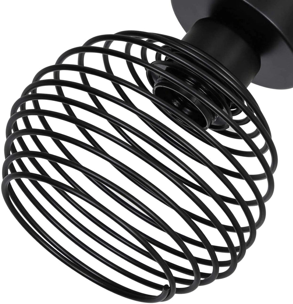 ZMH Lampada da soffitto plafoniera E27 max 40W per corridoio camera letto cucina 2ER
