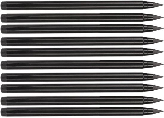 Matite a Grafite Uitwisbaar - 10 Unità - Materiale Sicuro e affidabile - Leggero