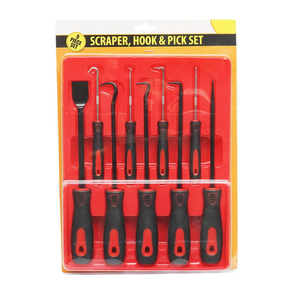 Set di 9 ganci per rimuovere guarnizioni, Breckner Germany