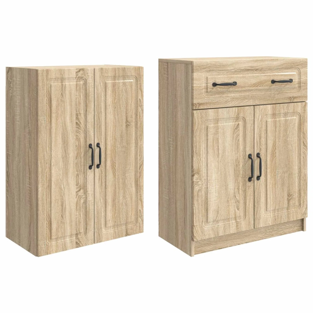 Set di armadi 2 pcs Rovere Sonoma Legno ingegnerizzato 3416990