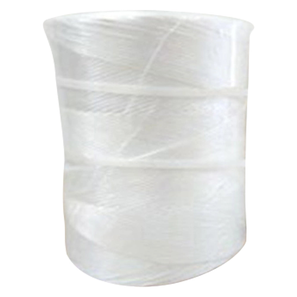 SPAGO IN POLIPROPILENE Titolo 500 - Ø 2,5 mm. ca. - bianco- 12 kg  - Senza Marca