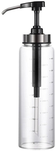 Dispensatore di miele - Bicchieri da vetrificazione - Senza gocce - 500 ml - Multifunzionale - Ideale per cucina e casa - Adatto per salse e condimenti