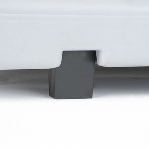 Espositore Pubblicitario Bifacciale con Ruote 70x100 cm in Alluminio da Esterno Antivento Silver