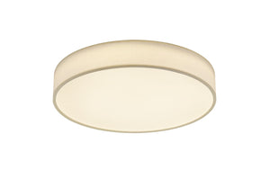 Plafoniera da Interno a LED in Tessuto Bianco