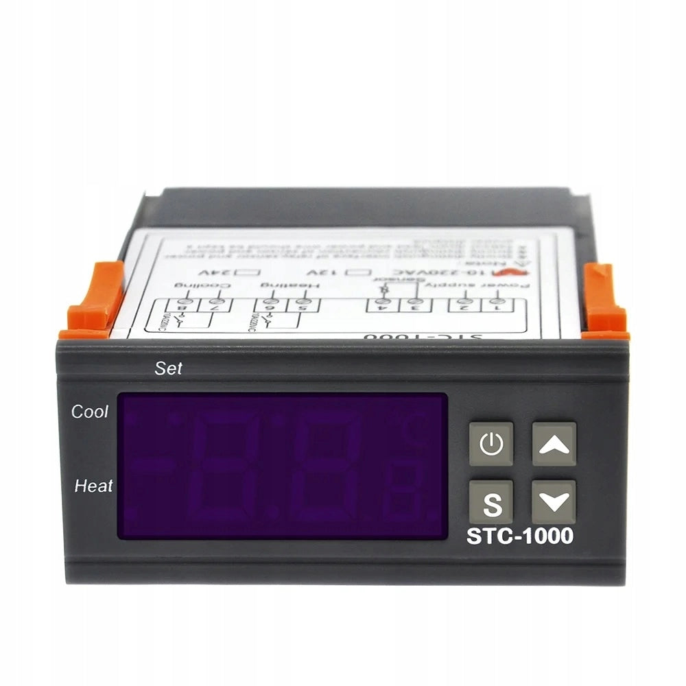 Termostato Regolatore di Temperatura STC-1000 230V – Display LED, Sonda Impermeabile | Controllo da -50°C a 110°C