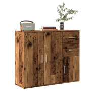 Credenza-Buffet-Armadio da cucina Legno Antico 91x29,5x75 cm in Legno Multistrato