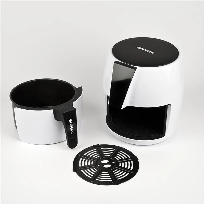 GFERRARI FRIGGITRICE AD ARIA CON 6 PROGRAMMI CAPIENZA 4,8LT POTENZA 1500W - BIANCO
