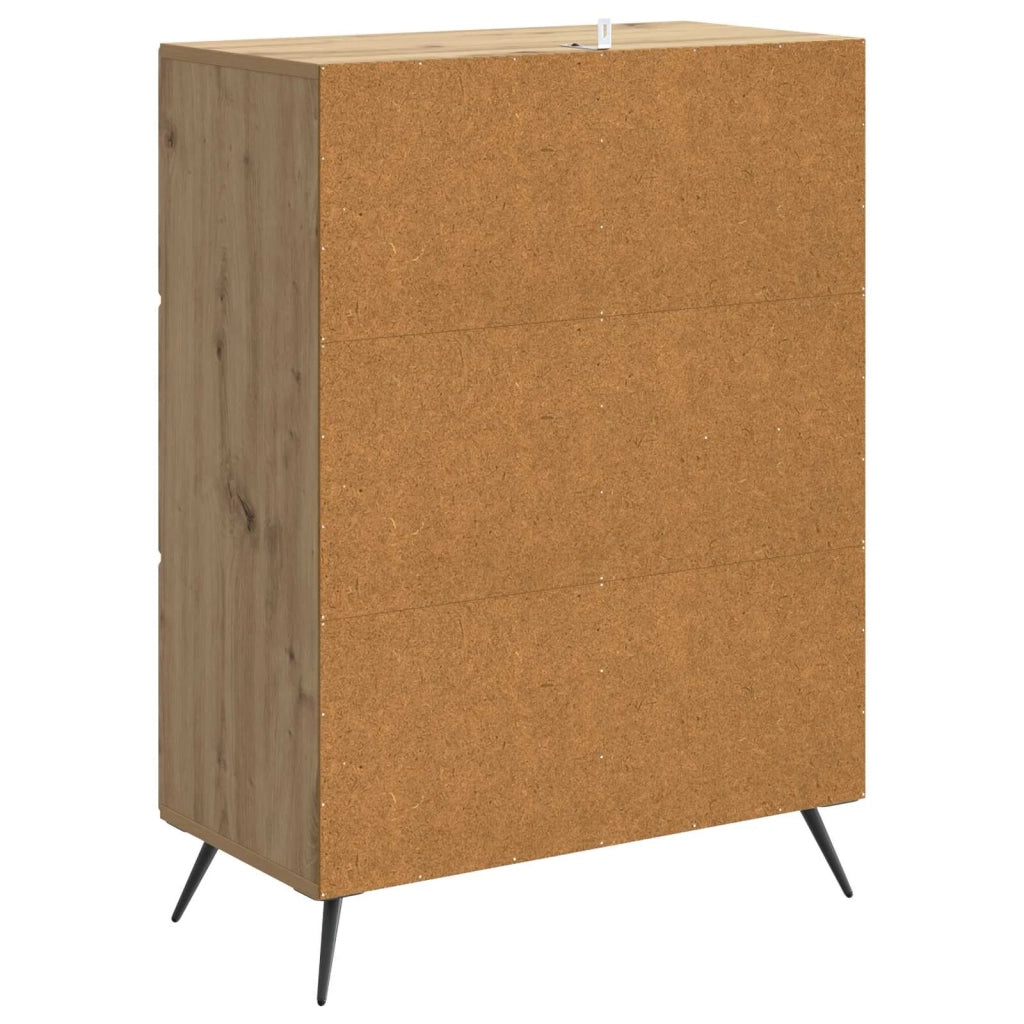 Credenza con cassetto Rovere Artigianale 66 x 34,5 x 90 cm