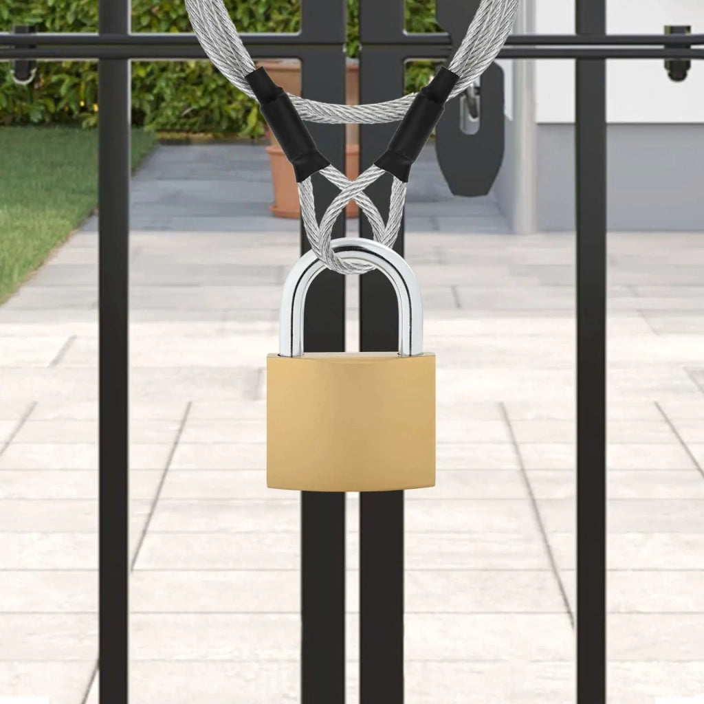 U Lock con Chiavi 2 pz Ottone Ferro CFW9914435