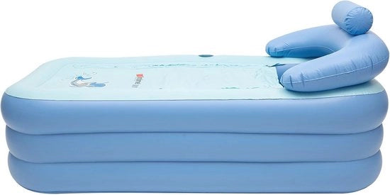 Bagno inflatabile portatile per adulti - 160 cm, pieghevole e ideale per viaggi