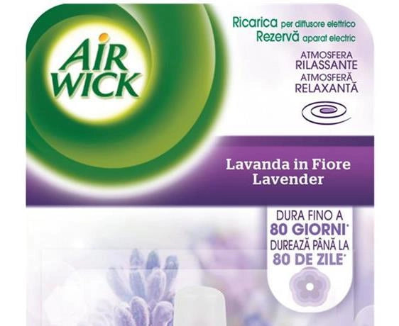 AIR WICK RICARICA ELETTRICA DA 19ML FRAGRANZA LAVANDA