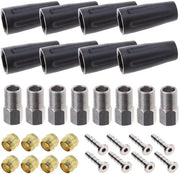 Kit di collegamento di alta qualità - Olio - Viti - Coperture di protezione - Adatto per Shimano - Parti di freno