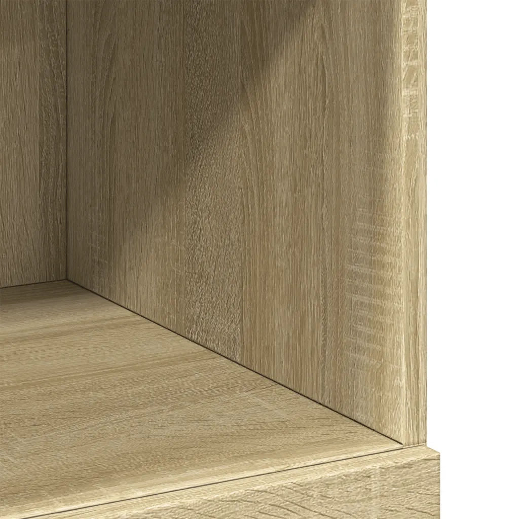 Credenza | Madia | Buffet da pranzo | Armadio da pranzo Rovere Sonoma 80x42,5x124 cm in Legno Multistrato
