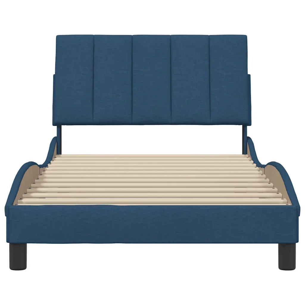 Giroletto senza Materasso Hanko Blu 100x200 cm in Tessuto