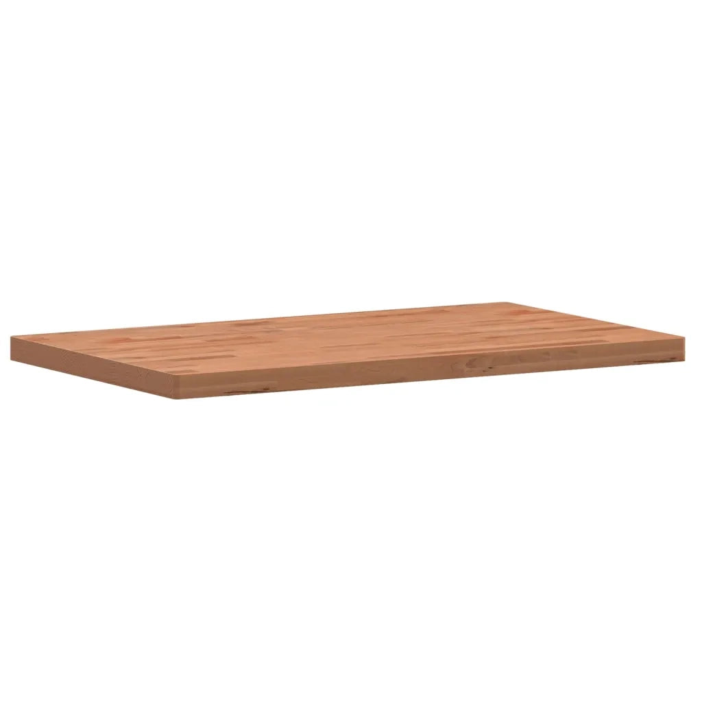 Piano Bagno 100x60x4 cm in Legno Massello di Faggiocod mxl 107800