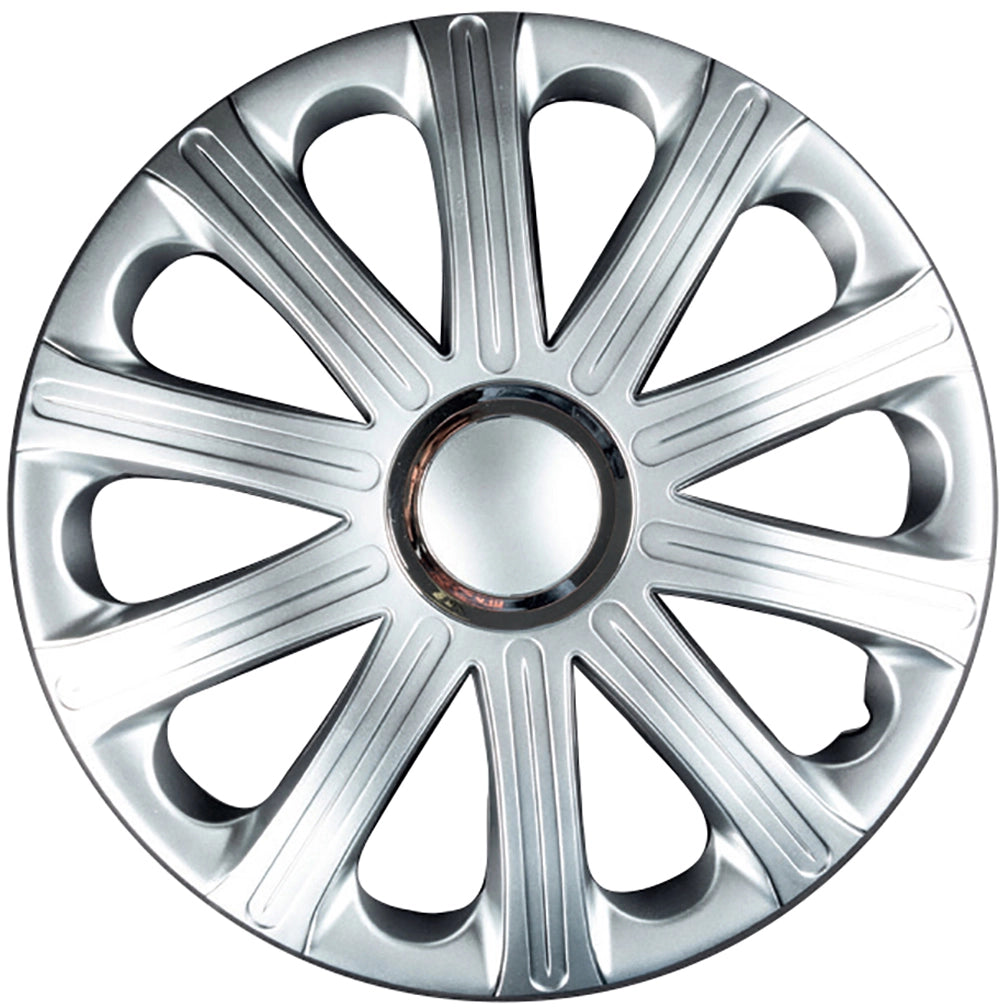 "Borchie Modena 15"" set in scatola calotte auto"