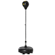 Sacco da Boxe con Supporto Regolabile ¨C Xylo ¨C Altezza 133-151 cm Base Zavorrata 45x45 cm Nero