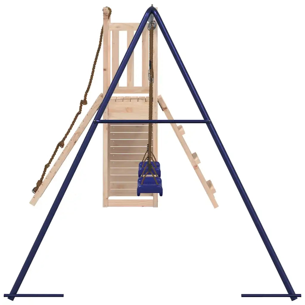 Set da Gioco da Esterno in Legno Massello di Pino 3155921